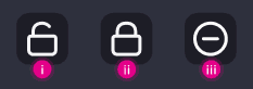 Lock states